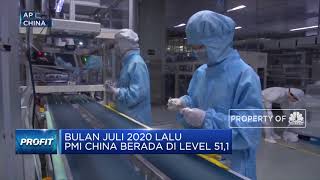 Agustus 2020, PMI China Berada di Angka 51