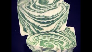 Making and Cutting Zebra Mint