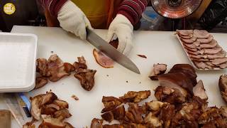 부산 시장 족발(korean pig's trotters)  | korean street food market 길거리음식
