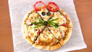 Ratatouille Pizza (Homemade Pizza from Scratch) ラタトゥイユ ピザの作り方 - OCHIKERON - CREATE EAT HAPPY