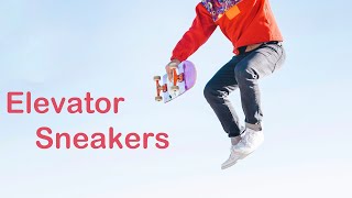Chamaripa Height Increasing Sneakers High Top Elevator Sneakers 10 CM / 3.94 Inches