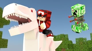 Minecraft - Parkour com Mods ‹ NOSSOS FILHOS T-R3X › (LUCKY BLOCK)