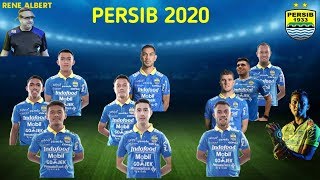 SQUAD PERSIB 2020 | LINE UP PREDIKSI ?