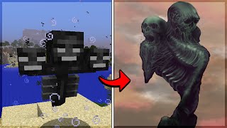 COMO SERIAM OS MOBS DO MINECRAFT SE FOSSEM REALISTAS E ASSUSTADORES?!