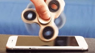 $1,000 FIDGET SPINNER VS iPHONE