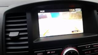 Камера переднего вида на Nissan Pathfinder