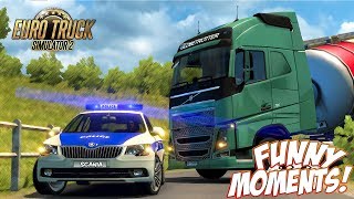 Euro Truck Simulator 2 Multiplayer Funny Moments & Crash Compilation #81