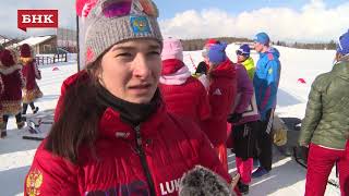 Наталья Непряева - Чемпионат России по лыжным гонкам 2018 года