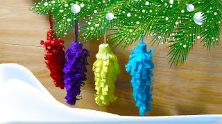 DIY. Нужная поделка на Новогоднюю Ёлку. НОВОГОДНИЕ ШИШКИ СВОИМИ РУКАМИ