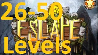Escape Action - побега из комнаты  - 26 - 50 уровень ( Levels 26 - 50 )