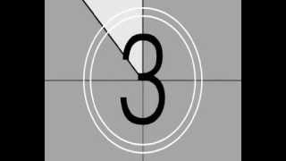Color Bars w-Tone & Count-Down Clock 30-Seconds Total