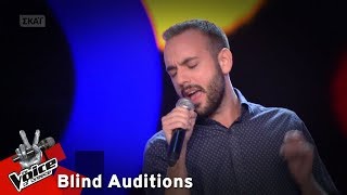 Γιάννης Ντούλιας - Damn your eyes | 10o Blind Audition | The Voice of Greece