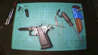 Полная разборка усм пистолета KJW Hi-capa KP-05