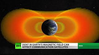 Mysterious dent in Earth's electromagnetic field — & it's growing