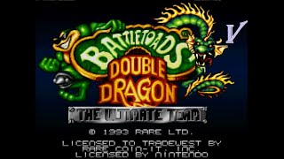 Battle Toads & Double Dragon, SNES [Часть 5, Космос]