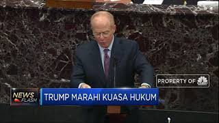 Tak Puas dengan Sidang Pemakzulan. Trump Marahi Kuasa Hukum