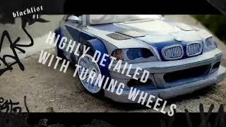 BMW M3 E46 GTR Paper model 1:20 [SPECIAL EDIT]