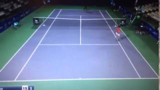 Constant Lestienne' incredible unforced error