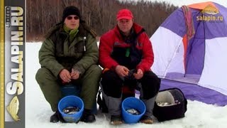 Ловля уклейки весной со льда [salapinru]