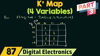 4 Variable Karnaugh Map (Part 3)