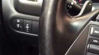 Kia cerato 3 2014, оплётка руля перед заменой по гарантии