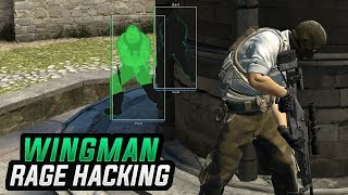 CS:GO | Wingman RAGE HACKING // HAPPY NEW YEAR EVERYONE! #Wingman