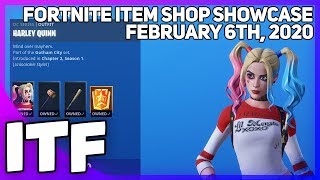 Fortnite Item Shop *NEW* HARLEY QUINN BUNDLE! [February 6th, 2020] (Fortnite Battle Royale)