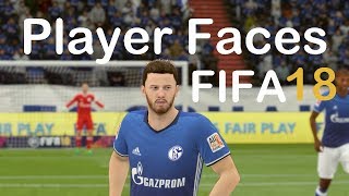 FIFA 18 Schalke 04 Player Faces