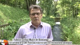 "TRAVAUX SUR FENSCH"pour pallier aux crues