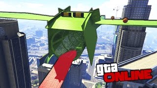 ОПАСНЫЕ ГОНКИ ВНУТРИ ГИГАНТСКОГО ДРАКОНА НА ПОЛ ЛОС-САНТОСА В GTA 5 ONLINE