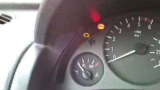 Opel Combo check engine