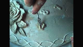 Master Class. Мастер класс. Барельеф.Часы. Barel'ef. Bas-relief. Clock