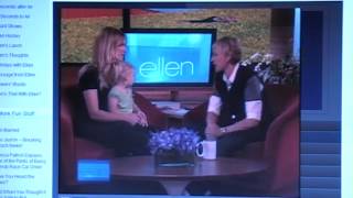 ..CUTE LITTLE GIRL ON ELLEN !
