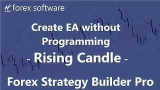 Create Expert Advisor without Programming - Rising Candle