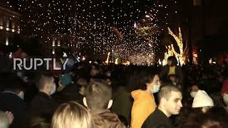 Georgia: Tbilisi gets festive and lights up huge central Christmas tree