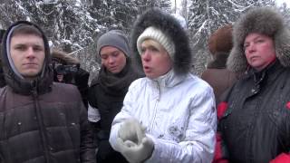 Защита леса в Селятино. Практика борьбы