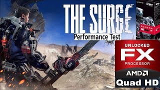 Teste FX 8300 Game The Surge Quad HD 2.5 k