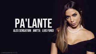 Alex Sensation, Anitta, Luis Fonsi - Pa'Lante (Lyric Video)