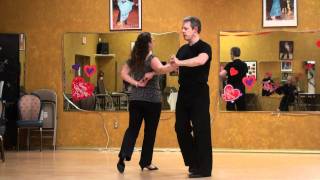 Rumba Lesson 28, Hammerlock to Wrap to Side by Side Walks