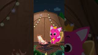 Sonido del Fuego ¡Pinkfong va de camping por primera vez! | Sonidos Relajantes #Shorts