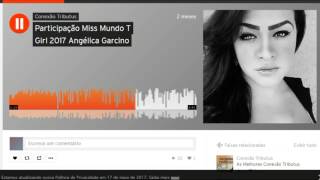 Rádio Conexão Tributos entrevista a Miss Mundo T- Girl 2017, Angélica Garcino