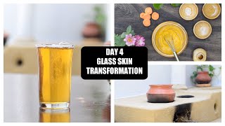 DAY 4: GLASS SKIN TRANSFORMATION CHALLENGE | FULL BODY PACK & SKIN GLOW TEA