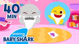 Where did Baby Shark's Color Go? | +Compilation | Colors for Kids 