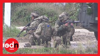 Russian missile strike hits Ukrainian military base near Poland
