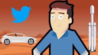 Elon Musk Life Story Animated in 3 Minutes