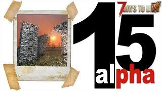 7 Days to Die (15 alpha) ► Защитное кольевое кольцо и продолжение стройки