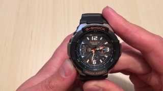 Обзор часов Casio G-Shock GW-3000 Aviator