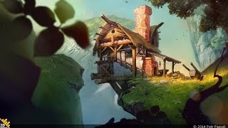 Blender 3D|Speed modeling|Мodel of the old house |