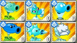 All ICE Plants LEVEL 999999 vs Lost City Final Boss Fight! Mod in Plants vs. Zombies 2 Gameplay