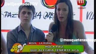 Móvil con Paula Chaves